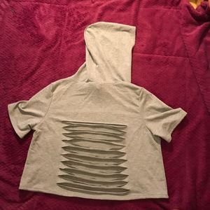 Super cute Distressed Hoodie